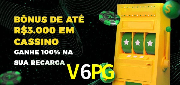 V6PG melhor bônus de depósito